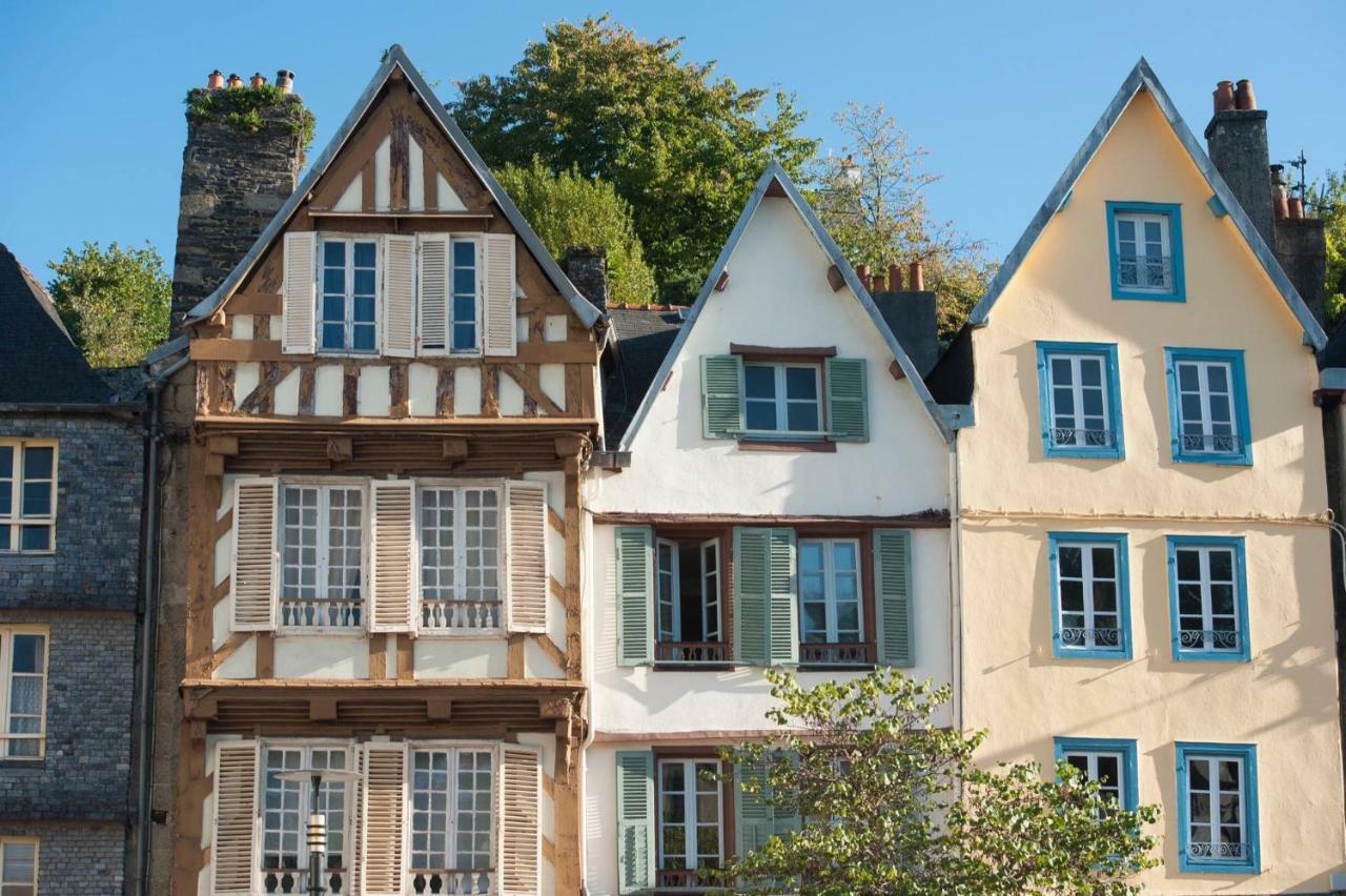 Charmant Studio A Colombages Morlaix Exterior foto
